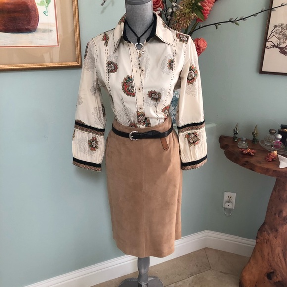 Suede Skirt - Picture 3 of 8